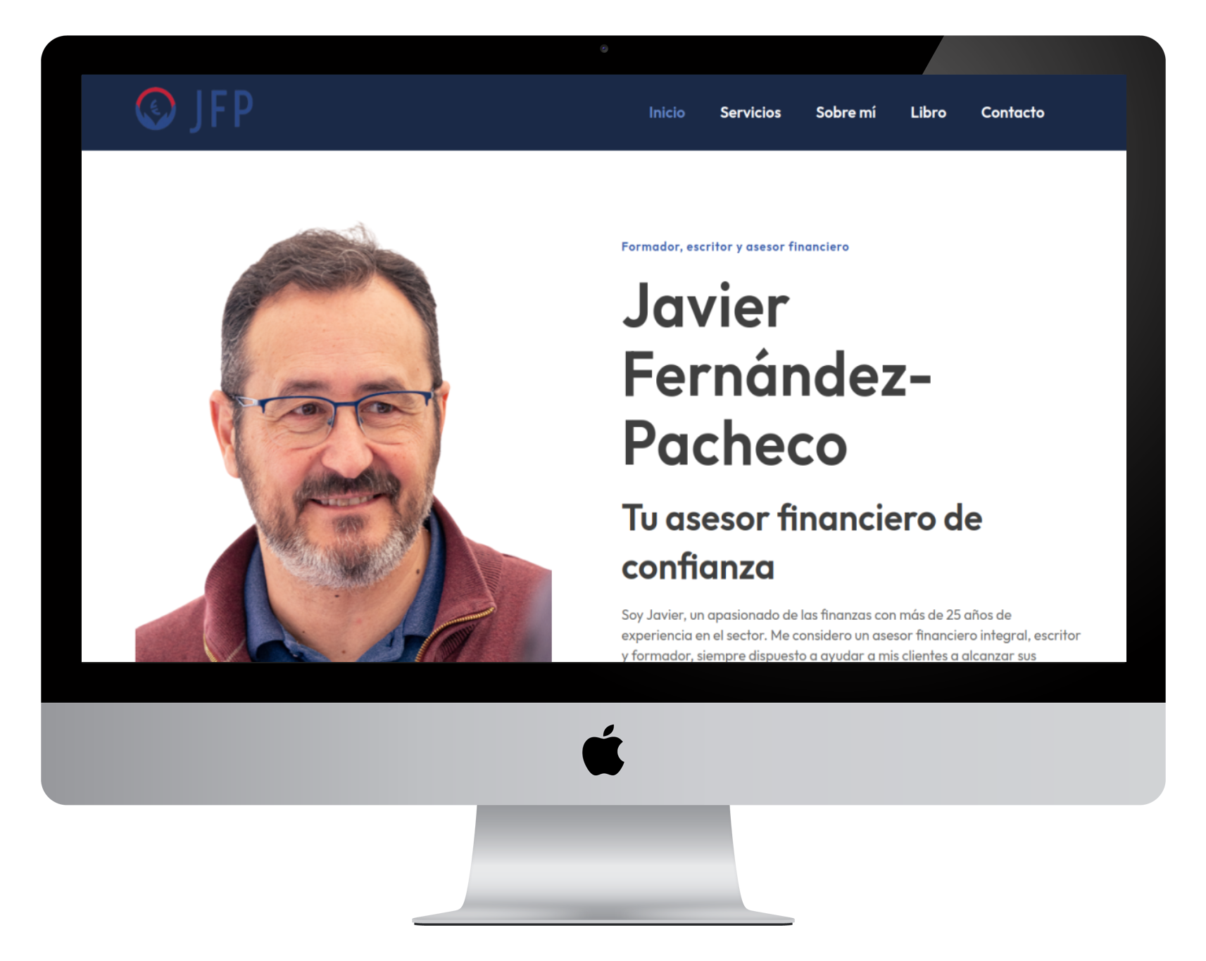 Diseño web para J Fernández Pacheco