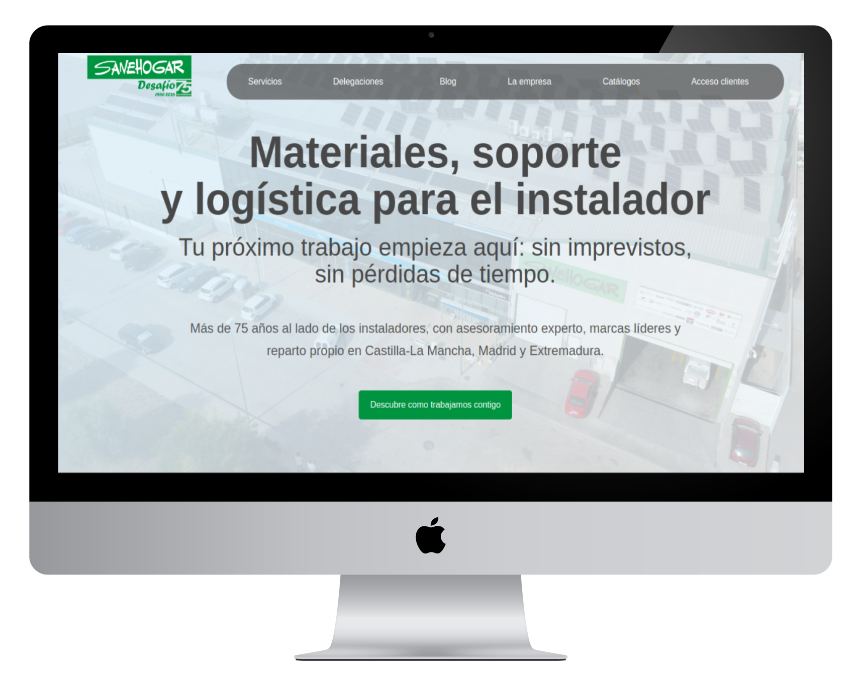 Diseño web para Sane Hogar